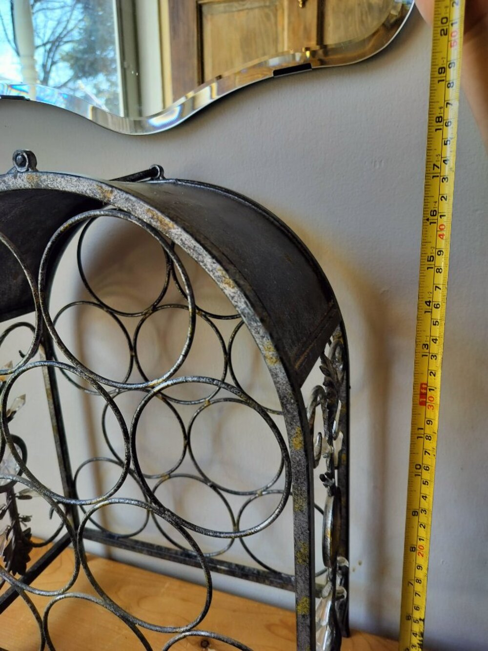 Lightweight Metal Wine Rack - Picture 5 of 6